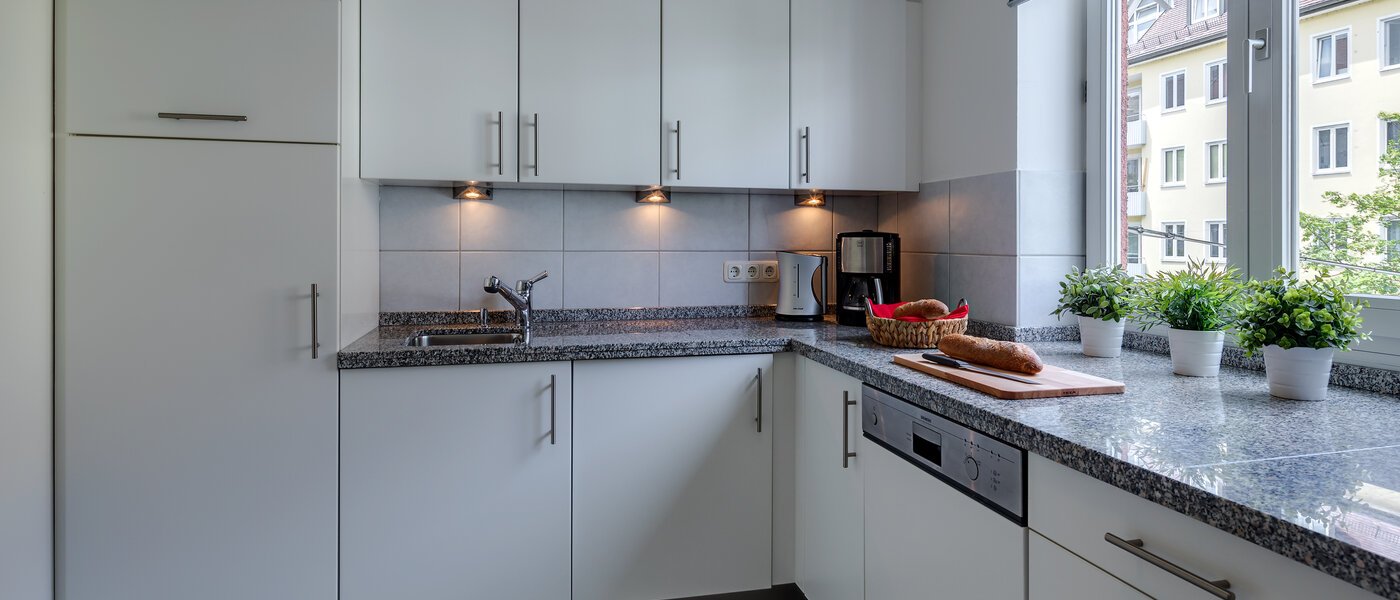 Плоский München Maxvorstadt - Museumsviertel 04 Кухня 4344