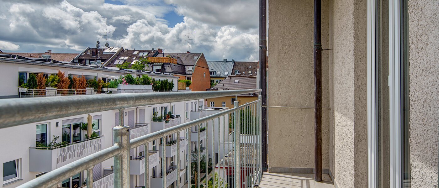 Плоский München Maxvorstadt - Museumsviertel 02 Балкон 4344