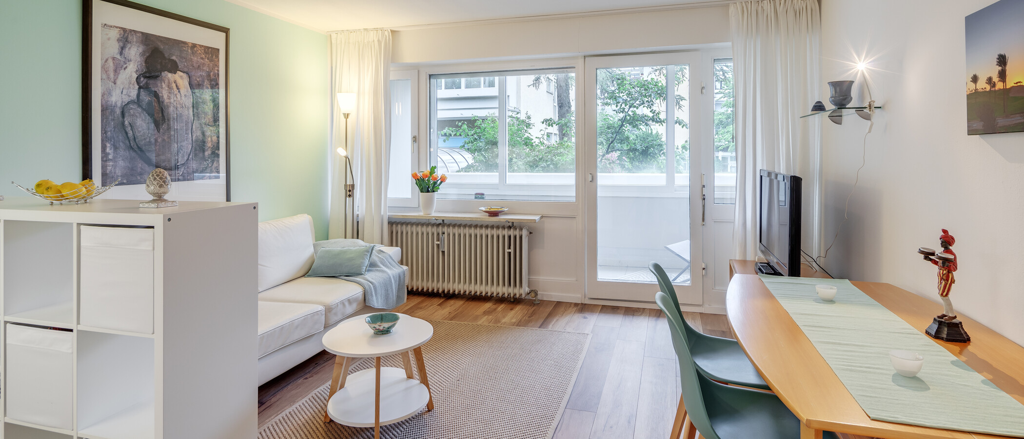 Flat München Laim 01 Stue og oppholdsrom 4348