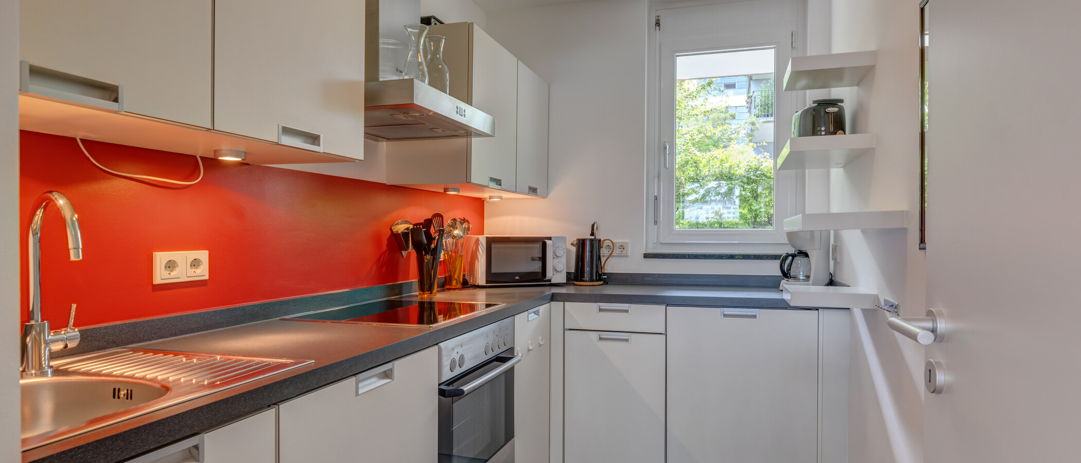 Kerti lakás München Schwanthalerhöhe 01 Konyha 4454