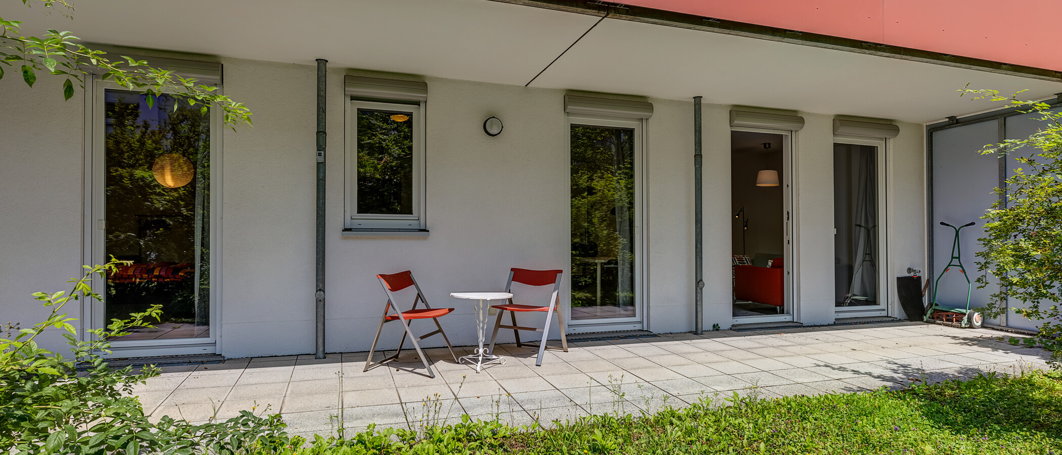 Kerti lakás München Schwanthalerhöhe 01 Terasz 4454