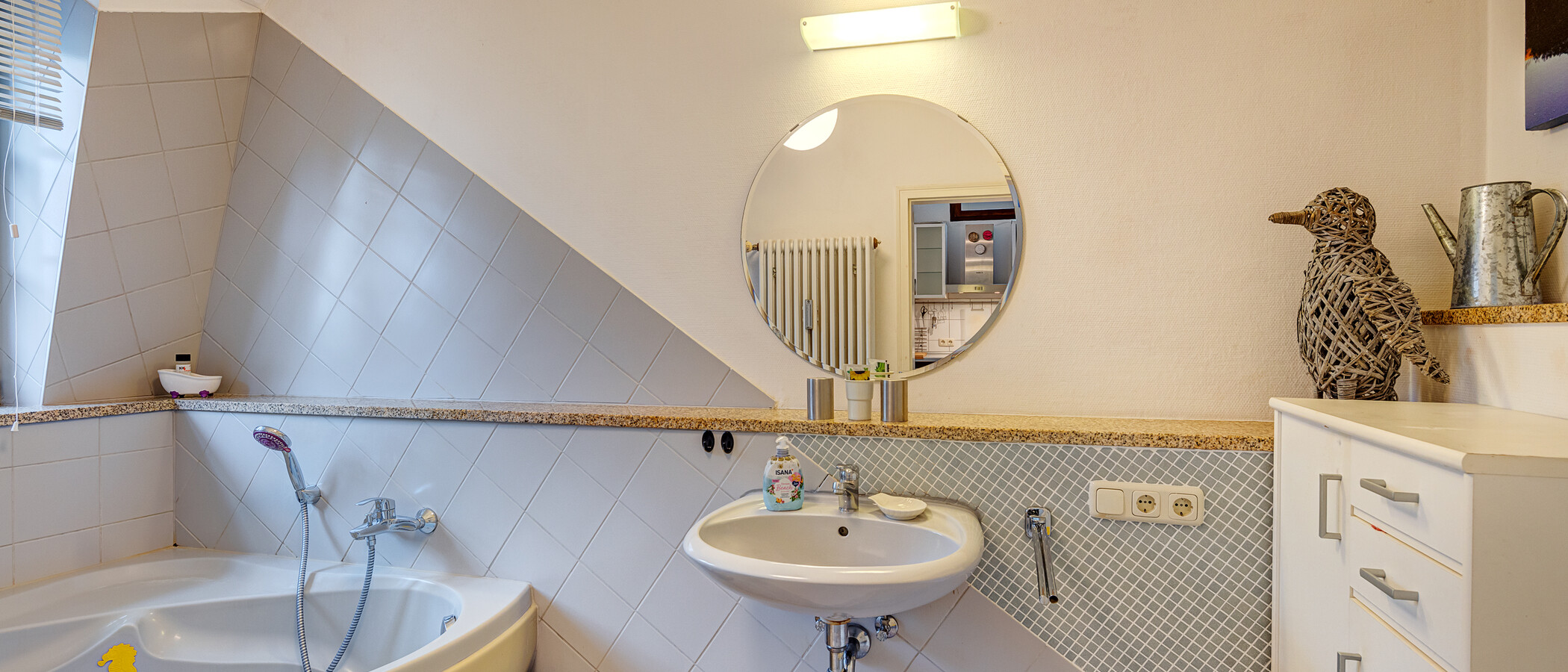 Podkrovní byt München Giesing 02 Koupelna 4477