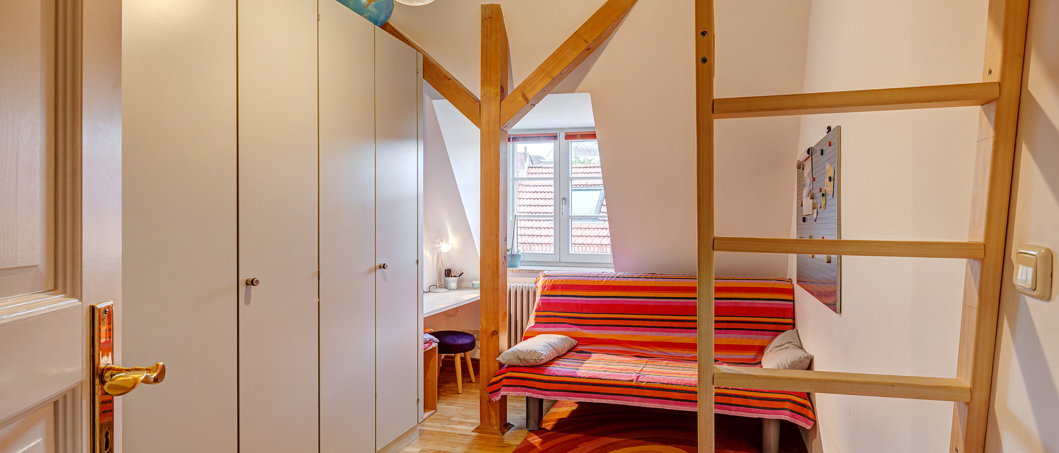 Podkrovní byt München Giesing 01 Pokoj pro hosty 4477