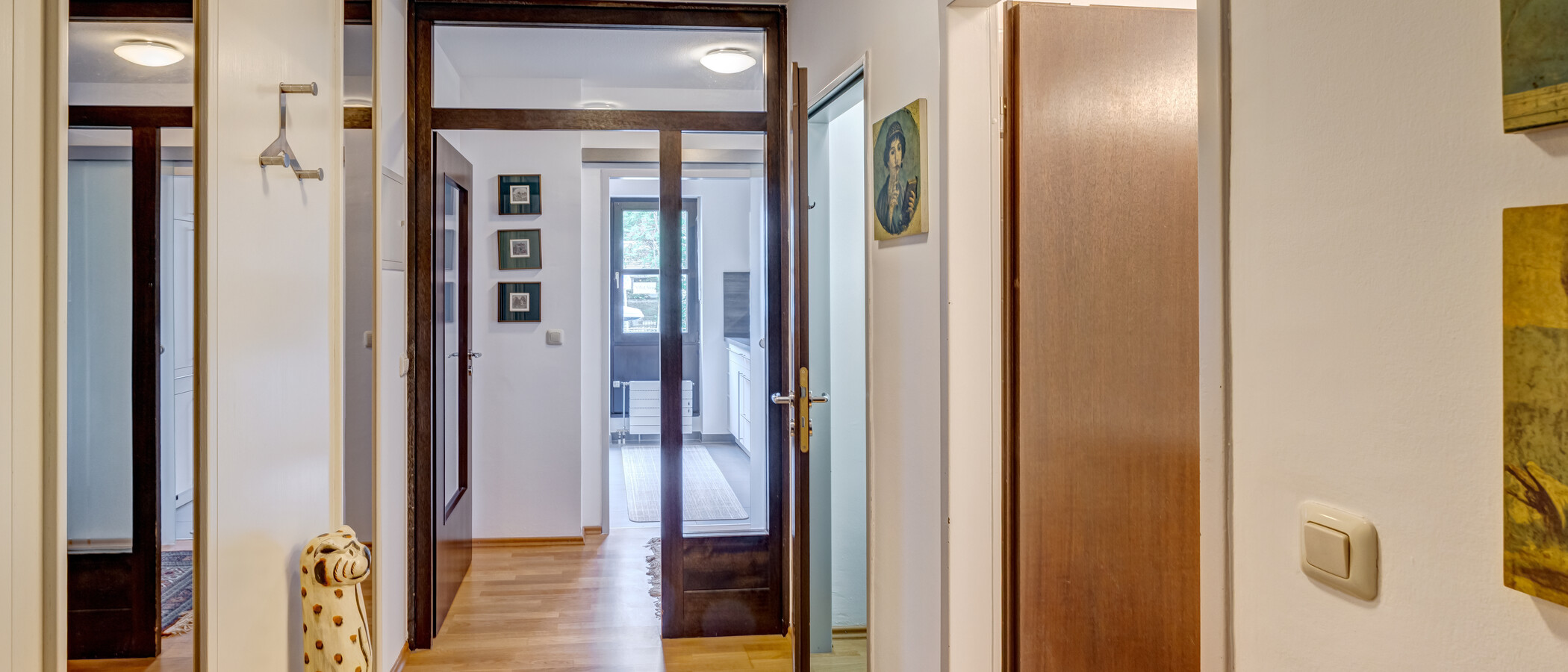 Düz München Obersendling 01 Koridor/koridor geçidi 4519