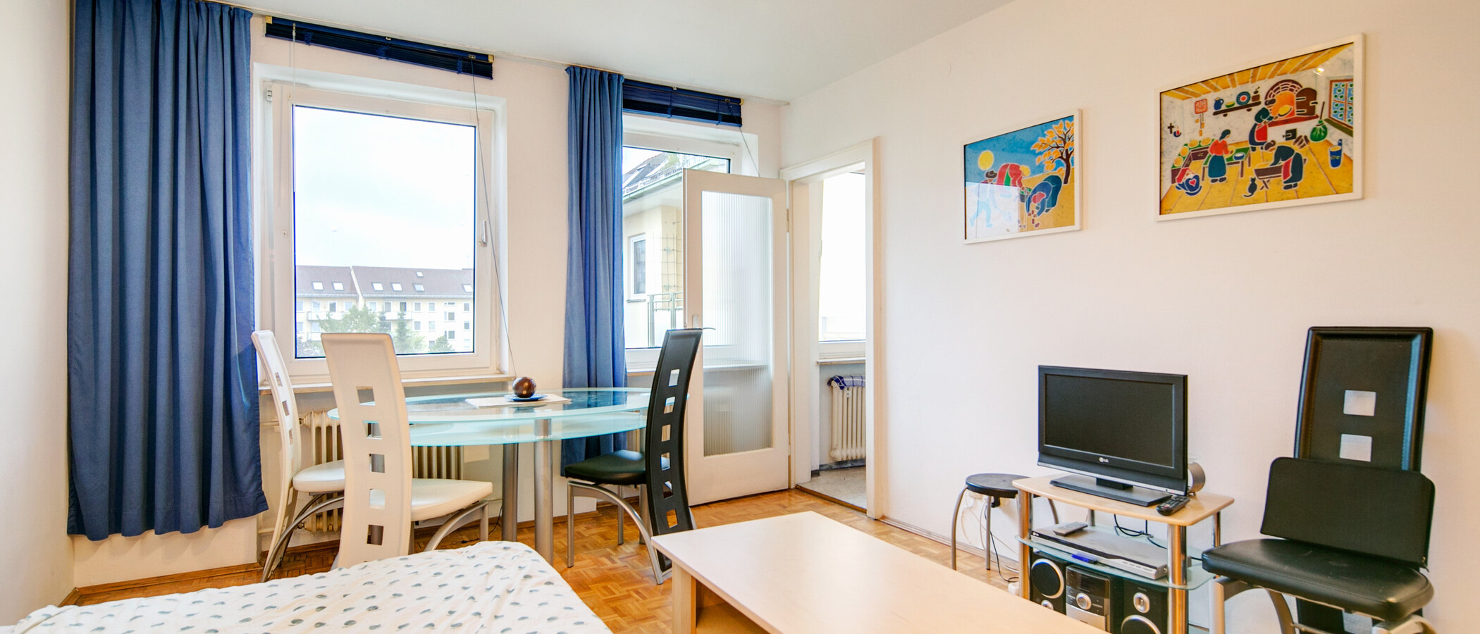 Płaski München Schwabing-West 02 Spanie 4617
