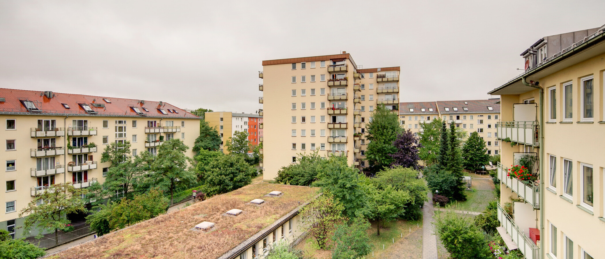 Płaski München Schwabing-West 01 Widok 4617