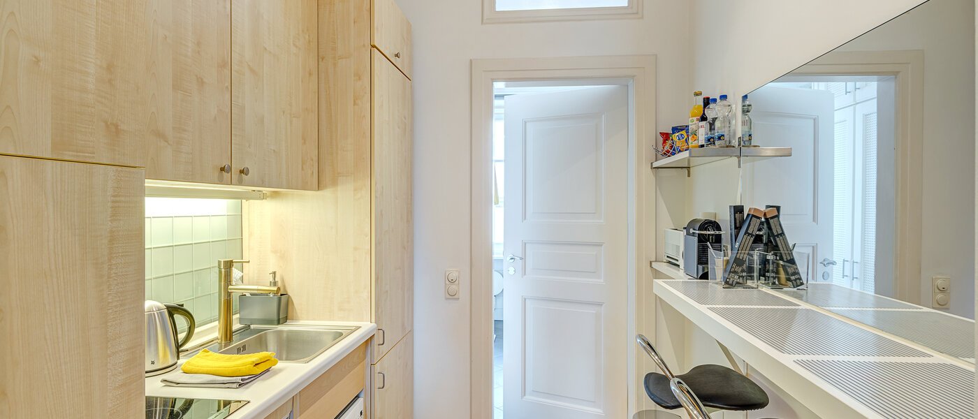 플랫 München Haidhausen 01 주방 4630