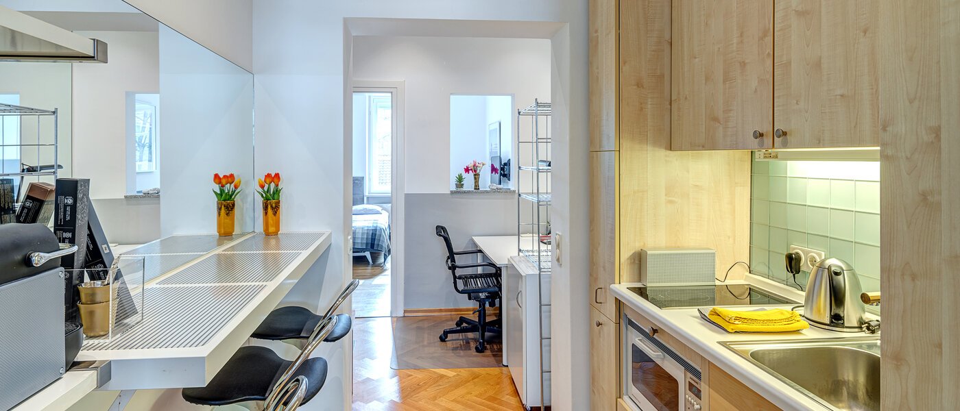 플랫 München Haidhausen 03 주방 4630