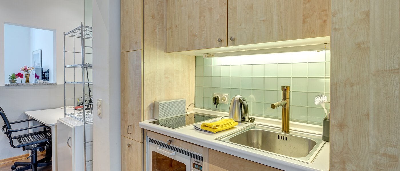 플랫 München Haidhausen 04 주방 4630