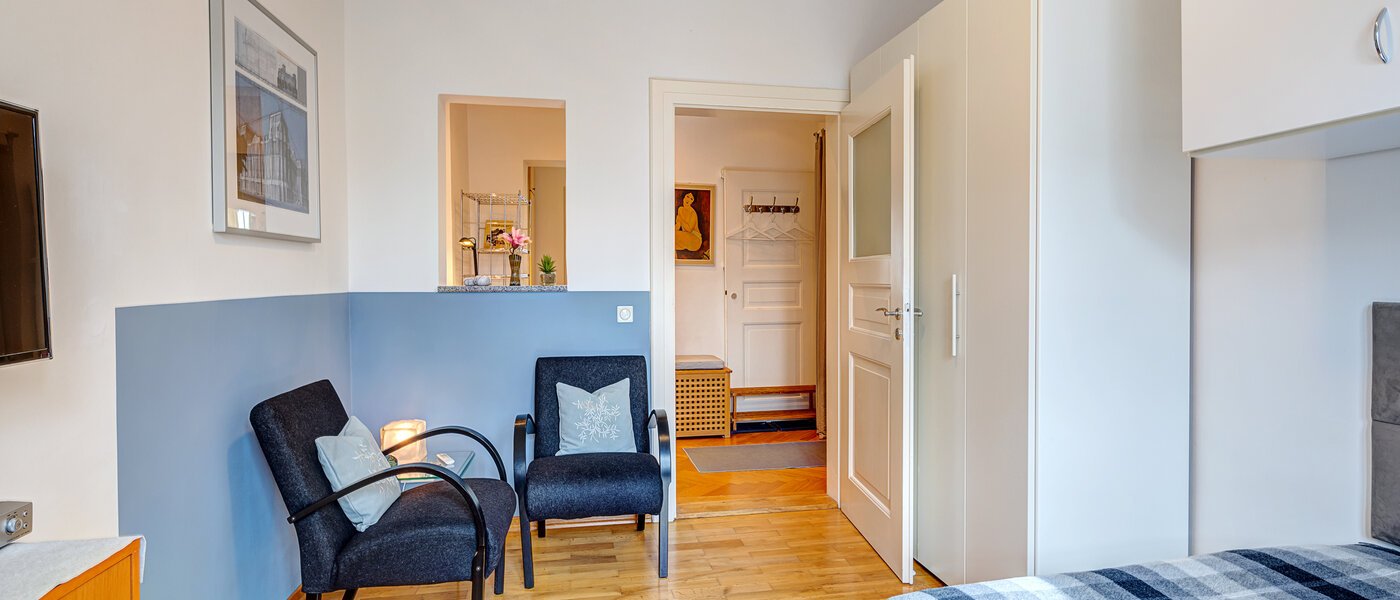 플랫 München Haidhausen 01 거실 공간 4630