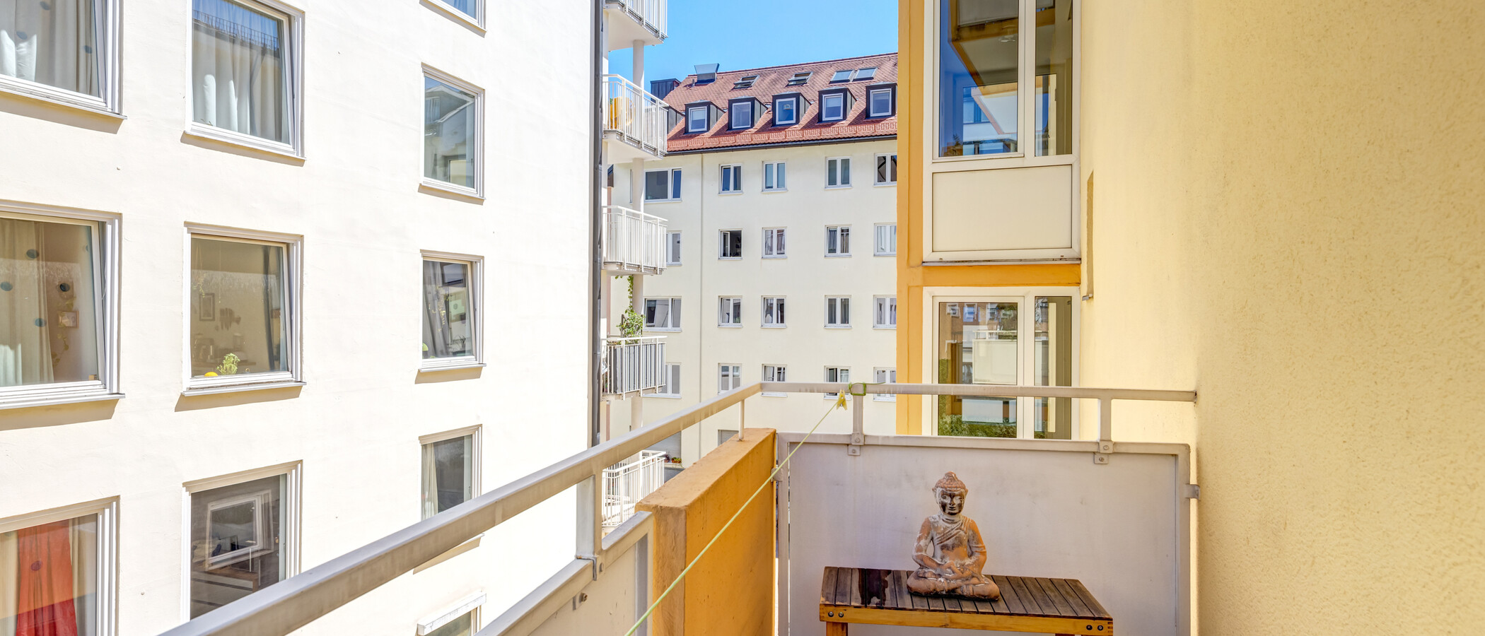 Flad München Maxvorstadt - Universitätsviertel 03 Balkon 4668