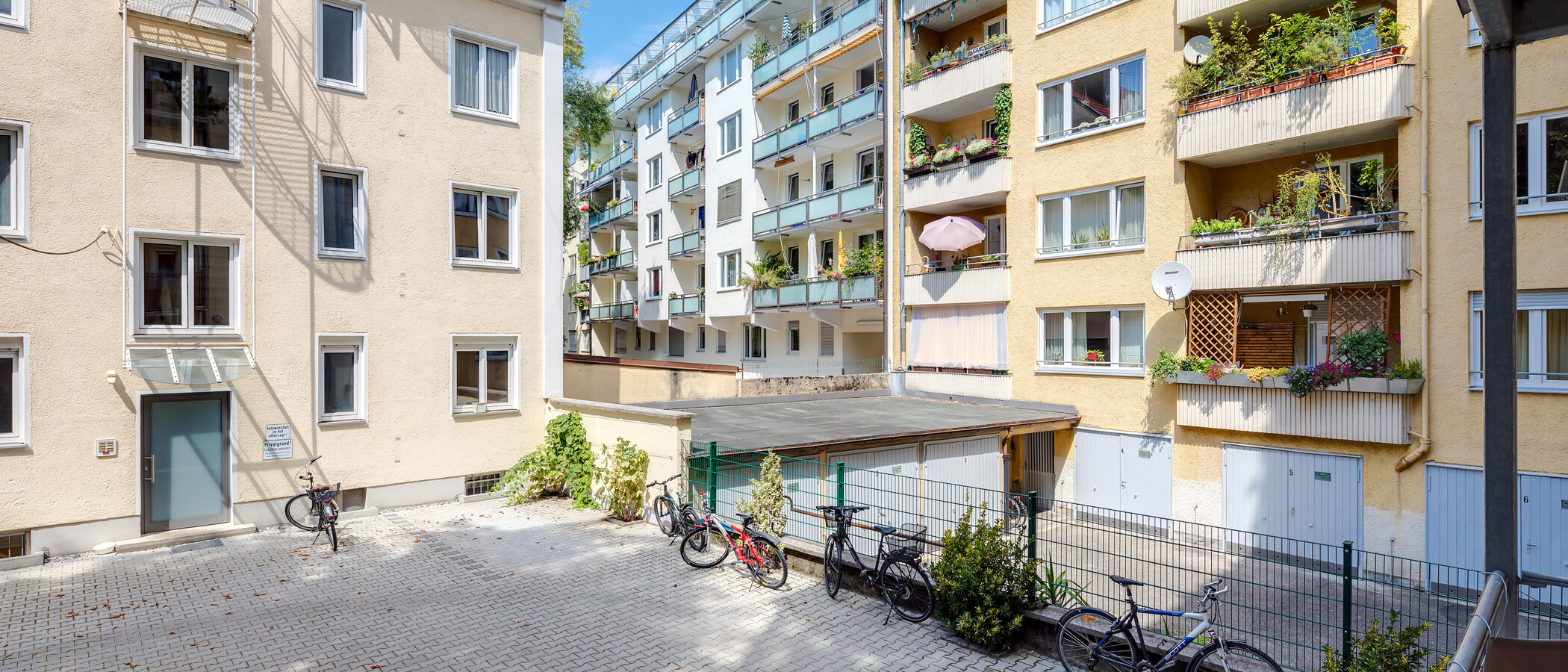 Flad München Schwabing-West (rund um den Hohenzollernplatz) 01 Udsigt 4679
