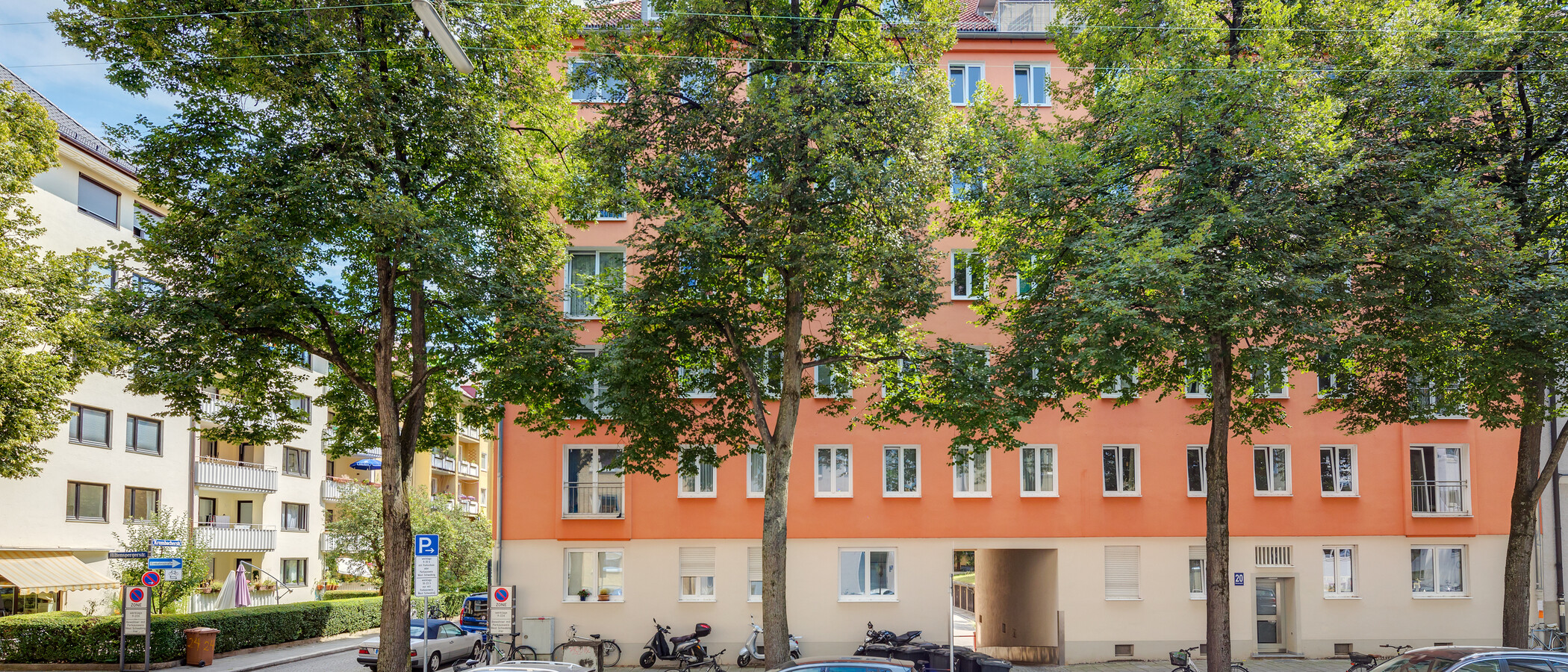 Flad München Schwabing-West (rund um den Hohenzollernplatz) 02 Udsigt 4679