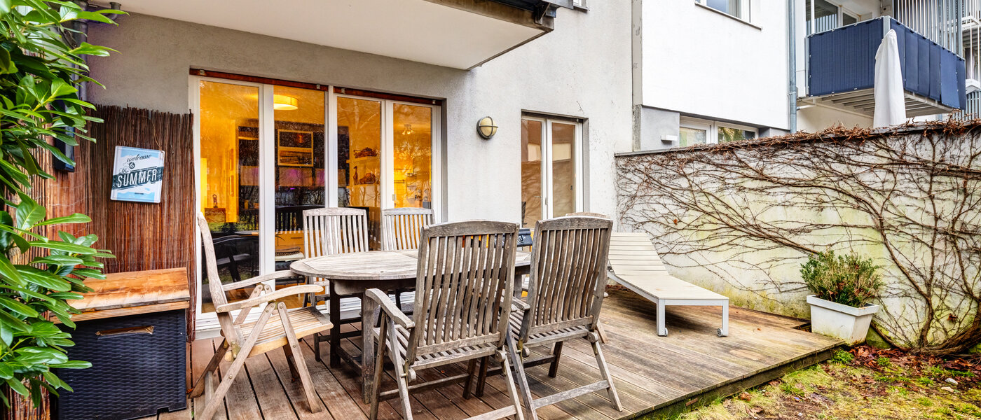 플랫 München Thalkirchen 02 테라스 4680