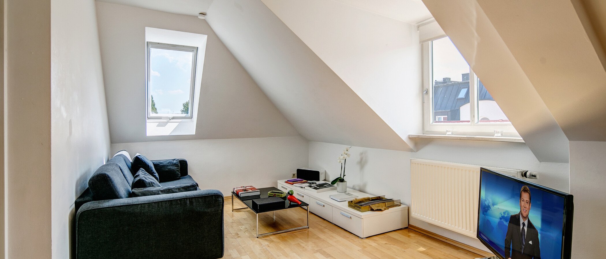 Tetőtéri lakás München Maxvorstadt - Rund um den Josephsplatz 01 Élő 4683