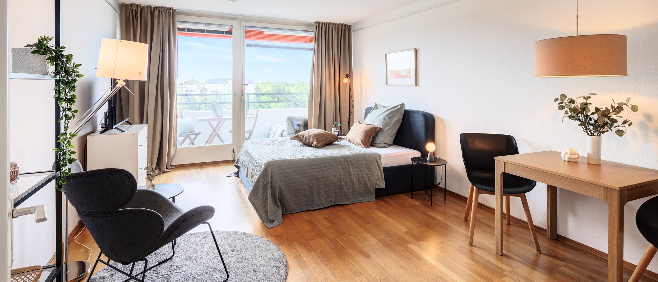 Flad München Schwabing 01 Opholdsområde 4700