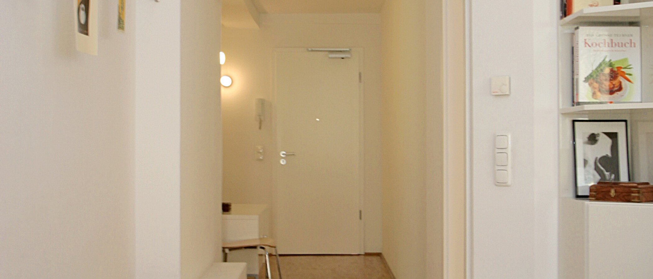 Mieszkanie z tarasem na dachu München Westend 02 Korytarz/przejście 4763