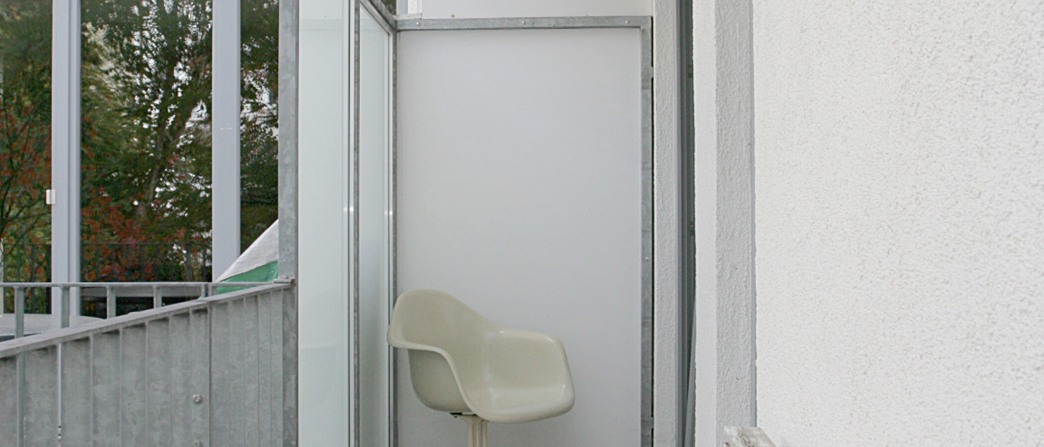 Mieszkanie z tarasem na dachu München Westend 01 Balkon 4763