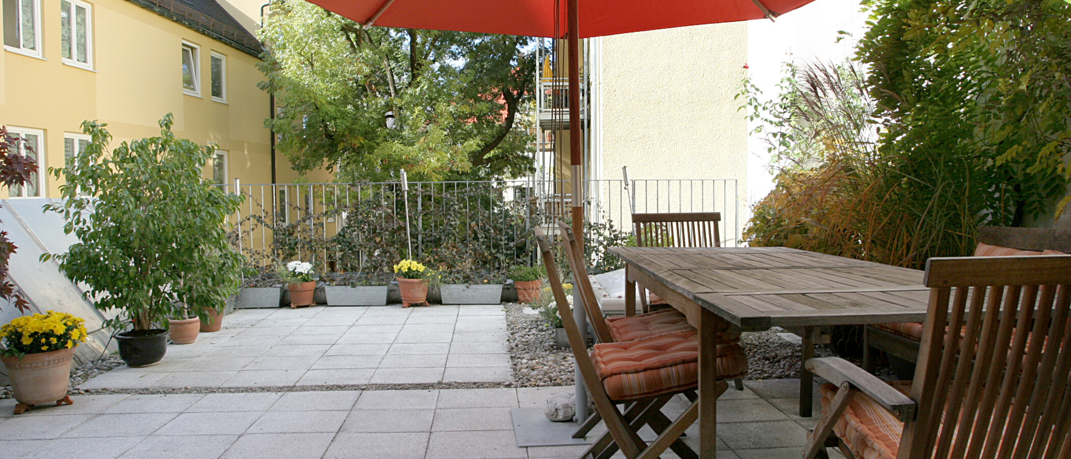 Mieszkanie z tarasem na dachu München Westend 02 Taras 4763