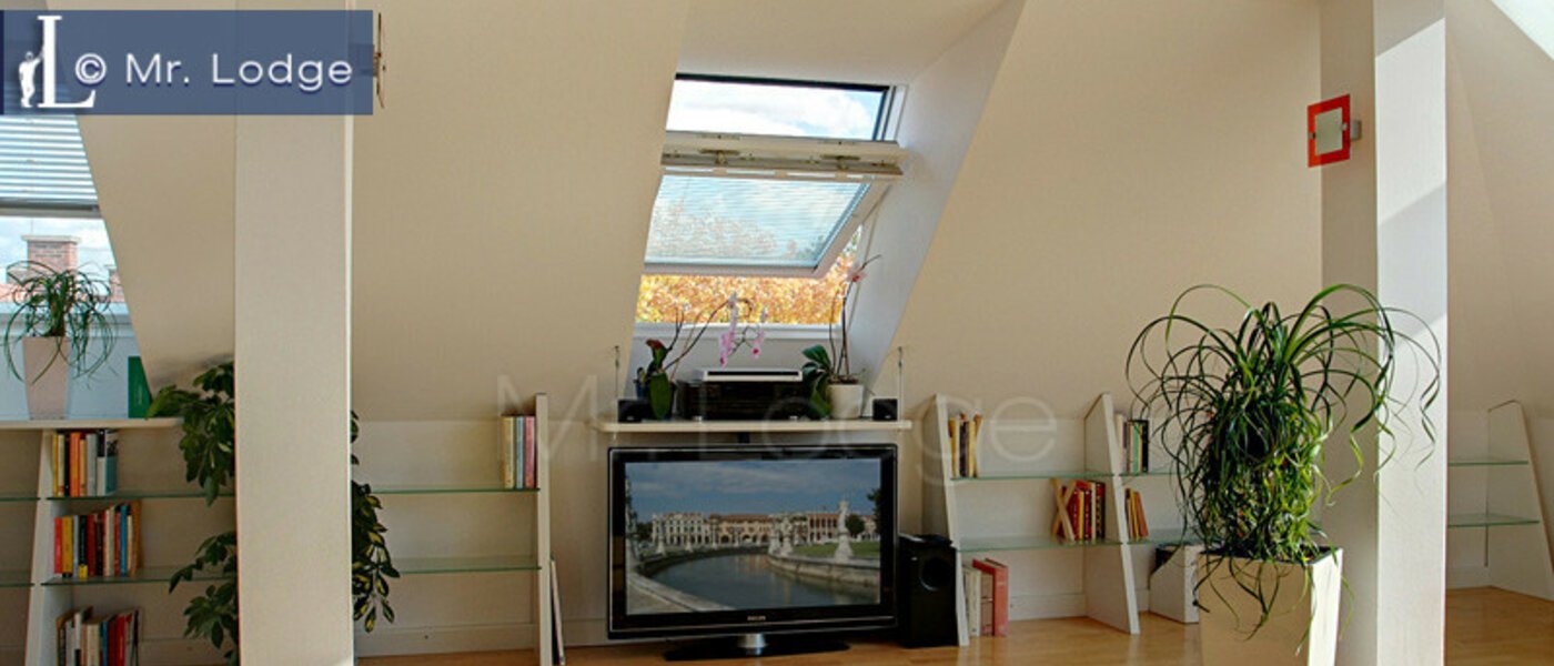 Podkrovní byt München Maxvorstadt - Rund um den Josephplatz 04 Living 4768