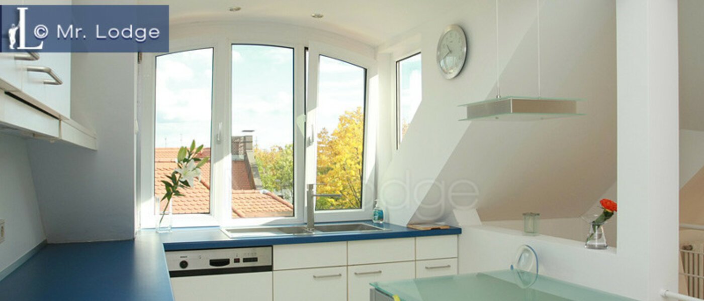 Podkrovní byt München Maxvorstadt - Rund um den Josephplatz 01 Kuchyně 4768