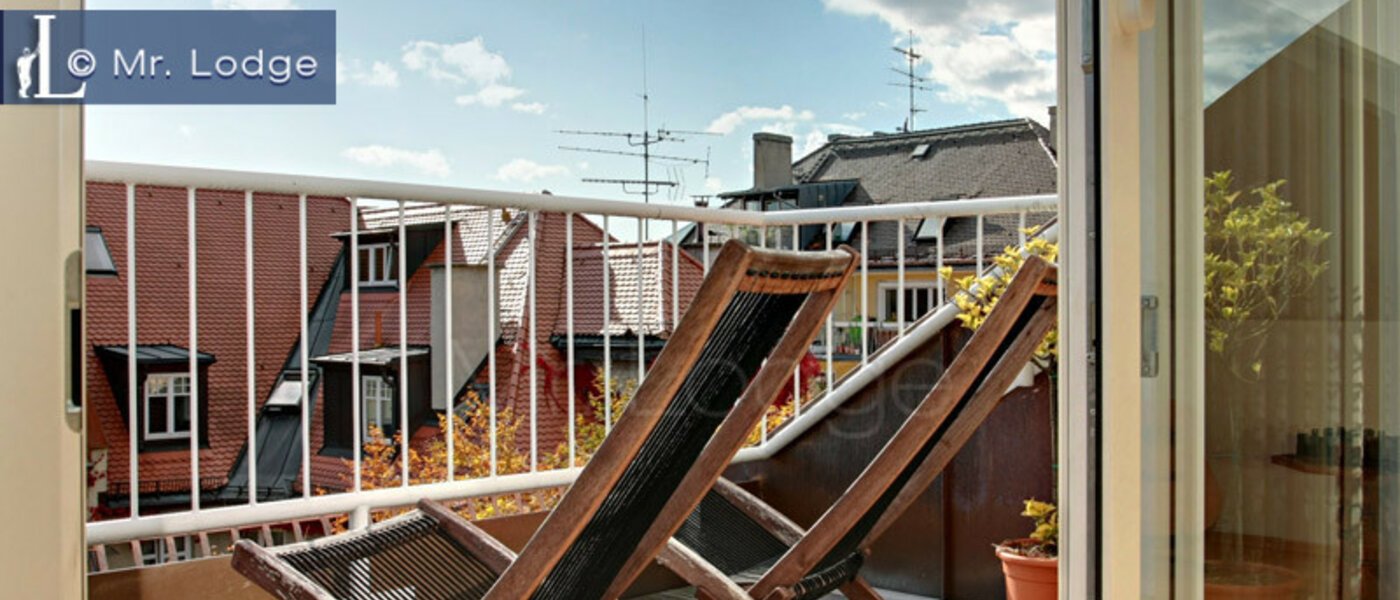 Podkrovní byt München Maxvorstadt - Rund um den Josephplatz 01 Terasa 4768