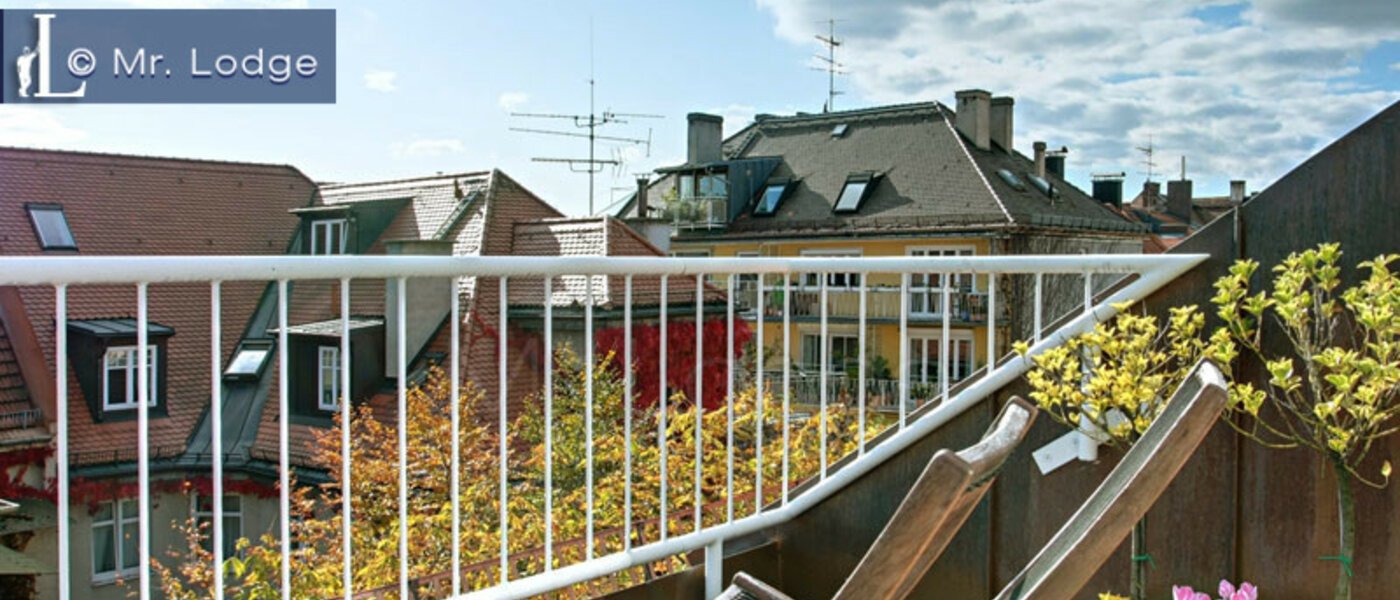 Podkrovní byt München Maxvorstadt - Rund um den Josephplatz 02 Terasa 4768