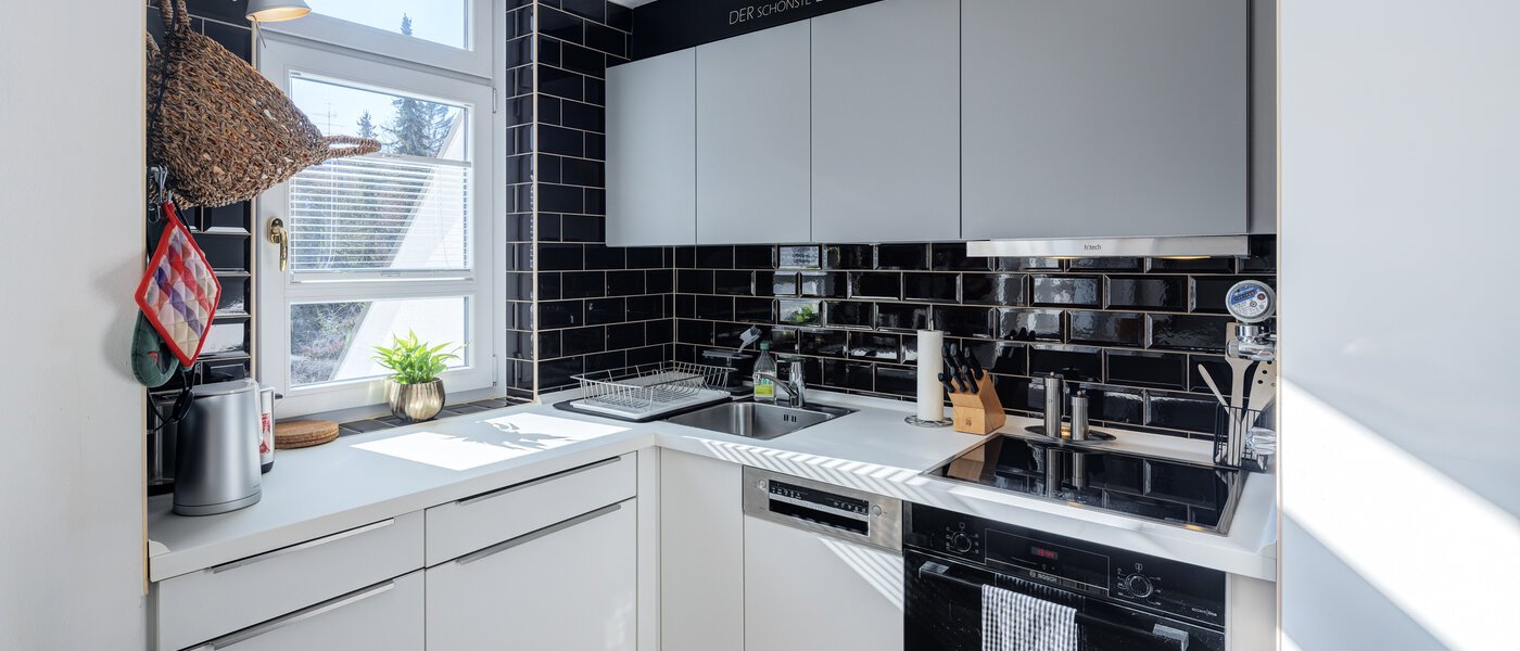 플랫 München Schwabing-West (rund um den Bonner Platz) 01 주방 4836