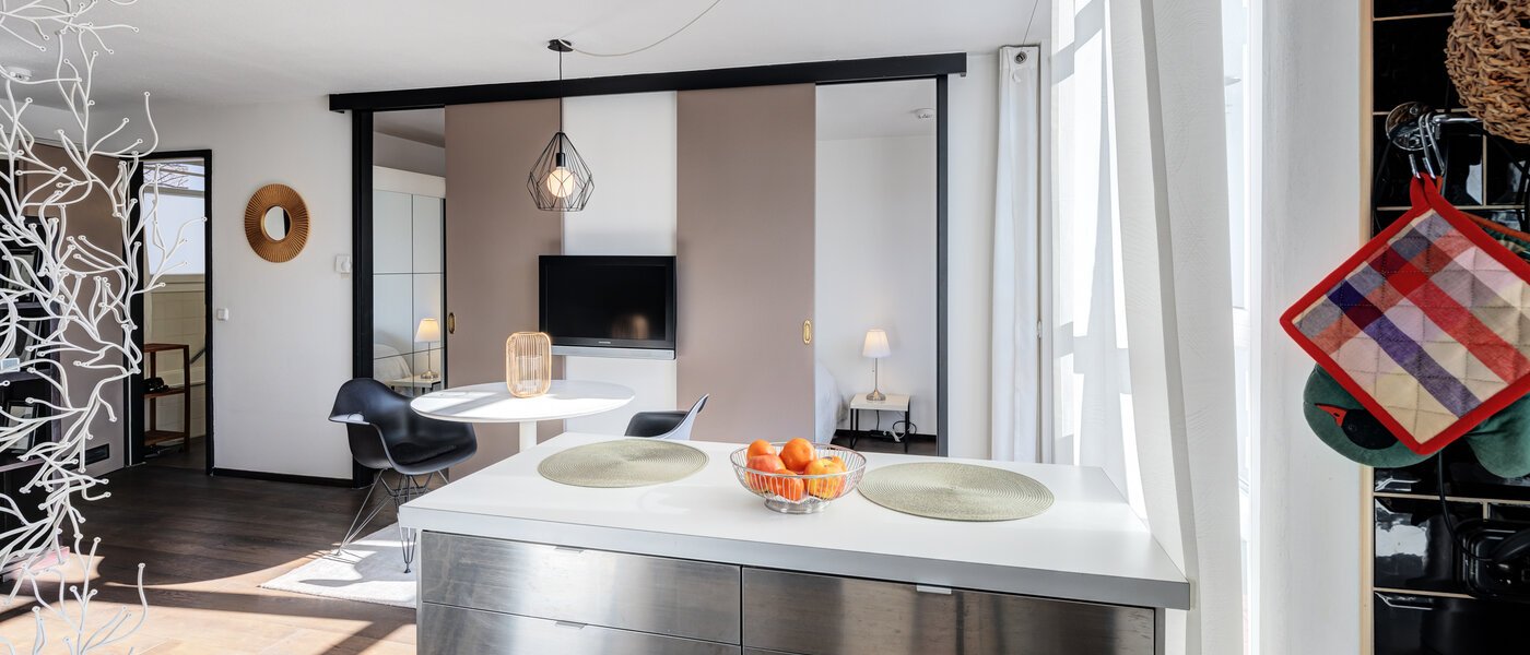 플랫 München Schwabing-West (rund um den Bonner Platz) 03 주방 4836