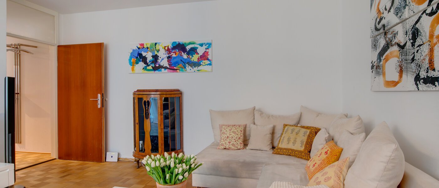 Плосък München Schwabing-West (rund um den Hohenzollernplatz) 04 Living 4890