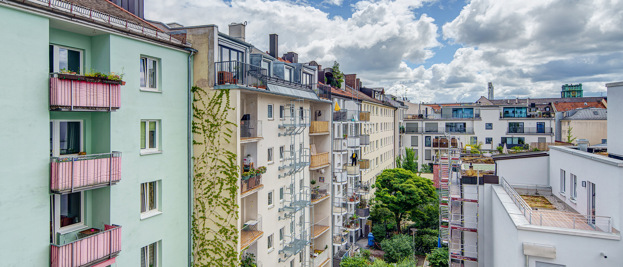 Flad München Maxvorstadt - Westen 02 Udsigt 49