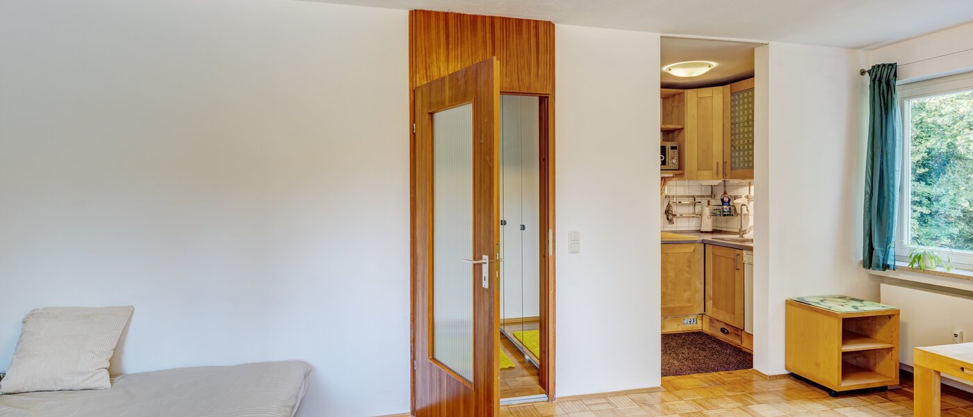 플랫 München Nymphenburg 03 거실 공간 4942