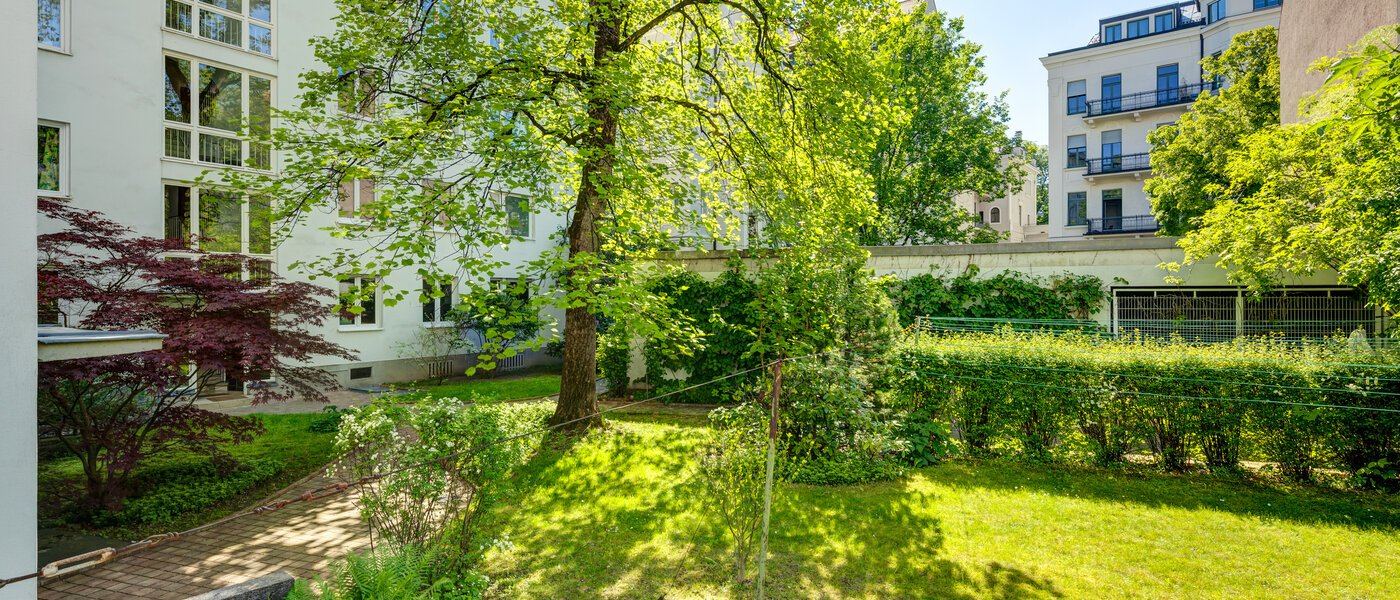 Flat München Schwabing (rechts der Leopoldstraße) 03 Utsikt 4984