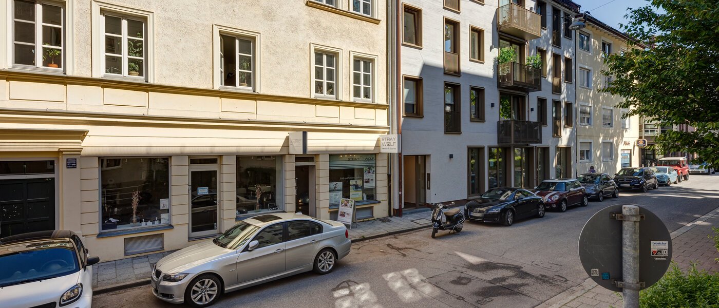 Flat München Schwabing (rechts der Leopoldstraße) 04 Utsikt 4984