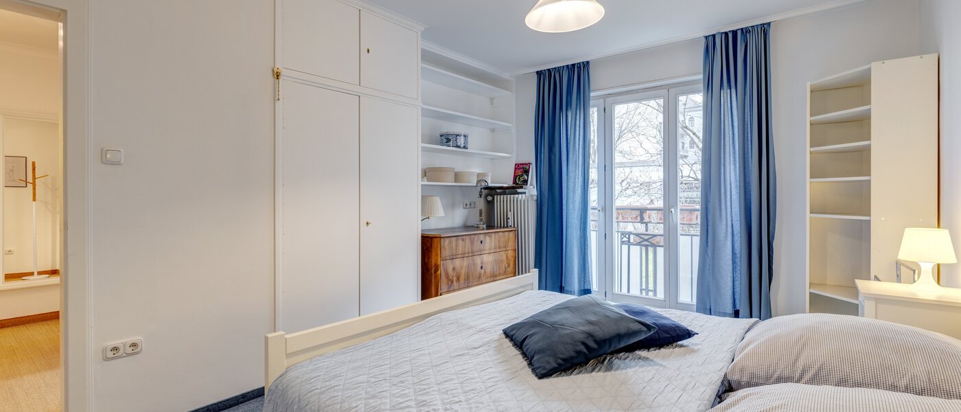 Flat München Schwabing (rechts der Leopoldstraße) 02 1. soverom 4984