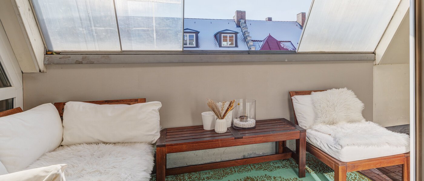 Maisonette lakás München Au 02 Loggia 5023