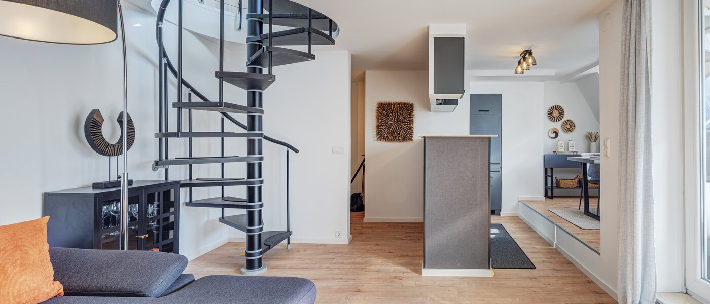 Maisonette lakás München Au 03 Nappali 5023