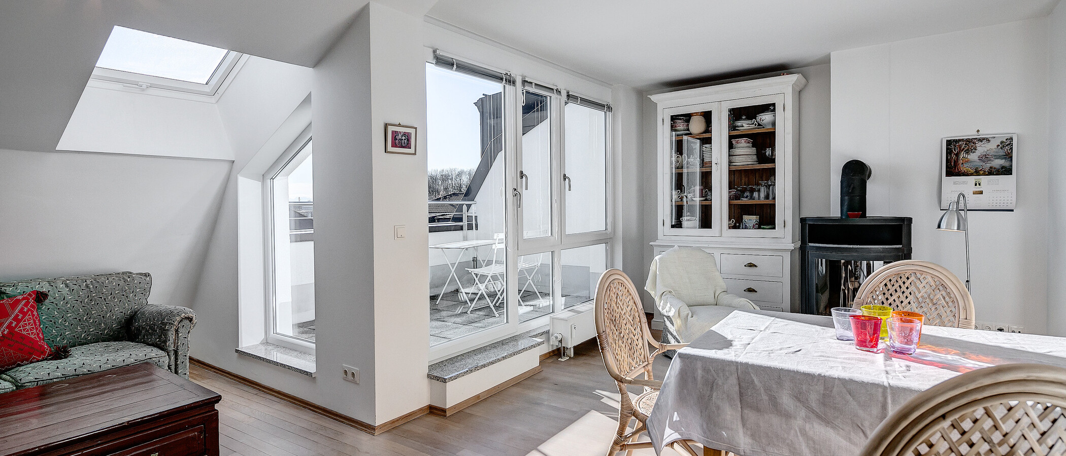 Dakterras appartement München Schwabing-West 02 Wonen 5041