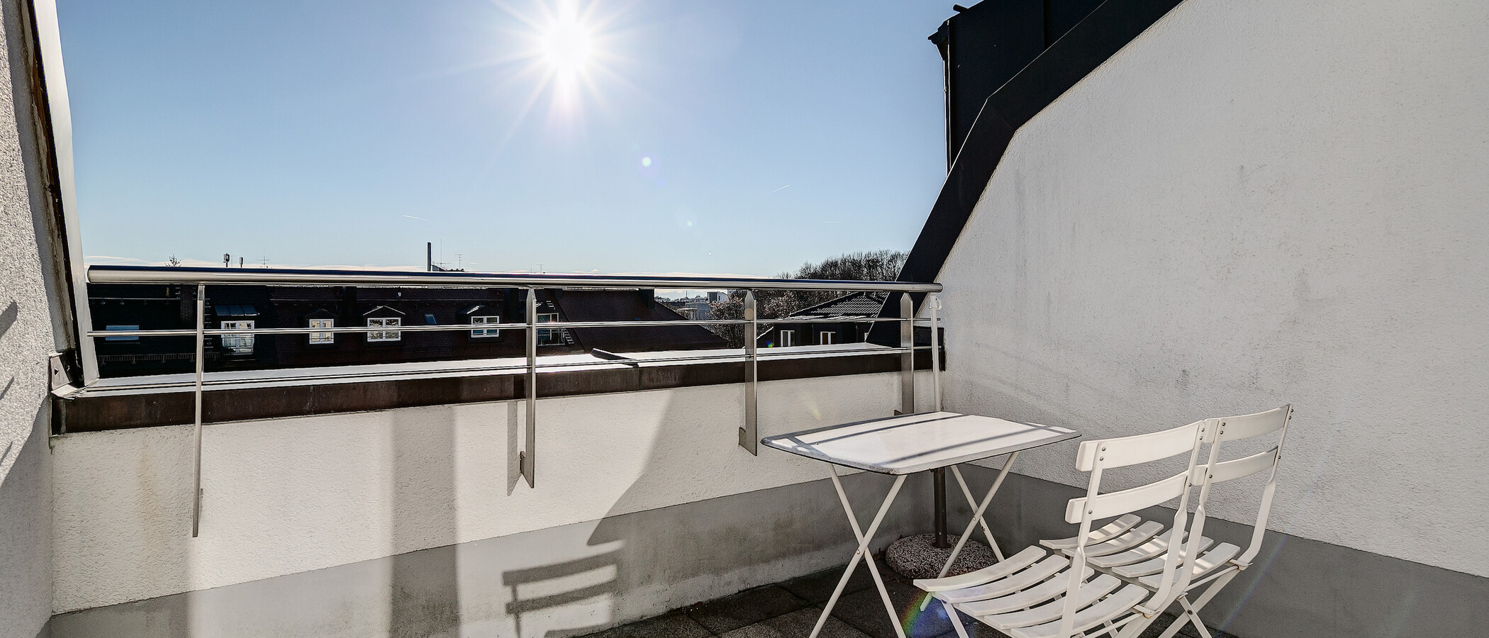 Dakterras appartement München Schwabing-West 02 Terras 5041