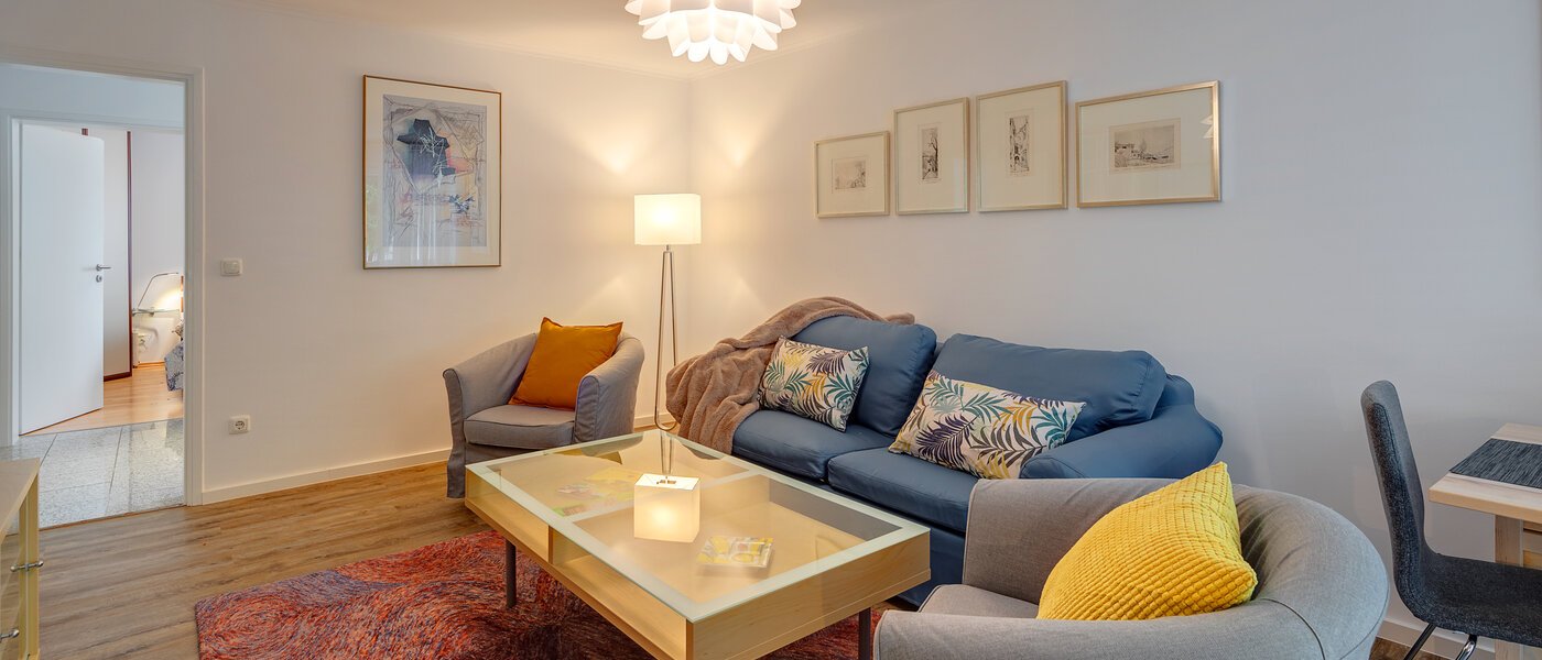 Ploché München Schwabing 02 Obývací prostor 5064