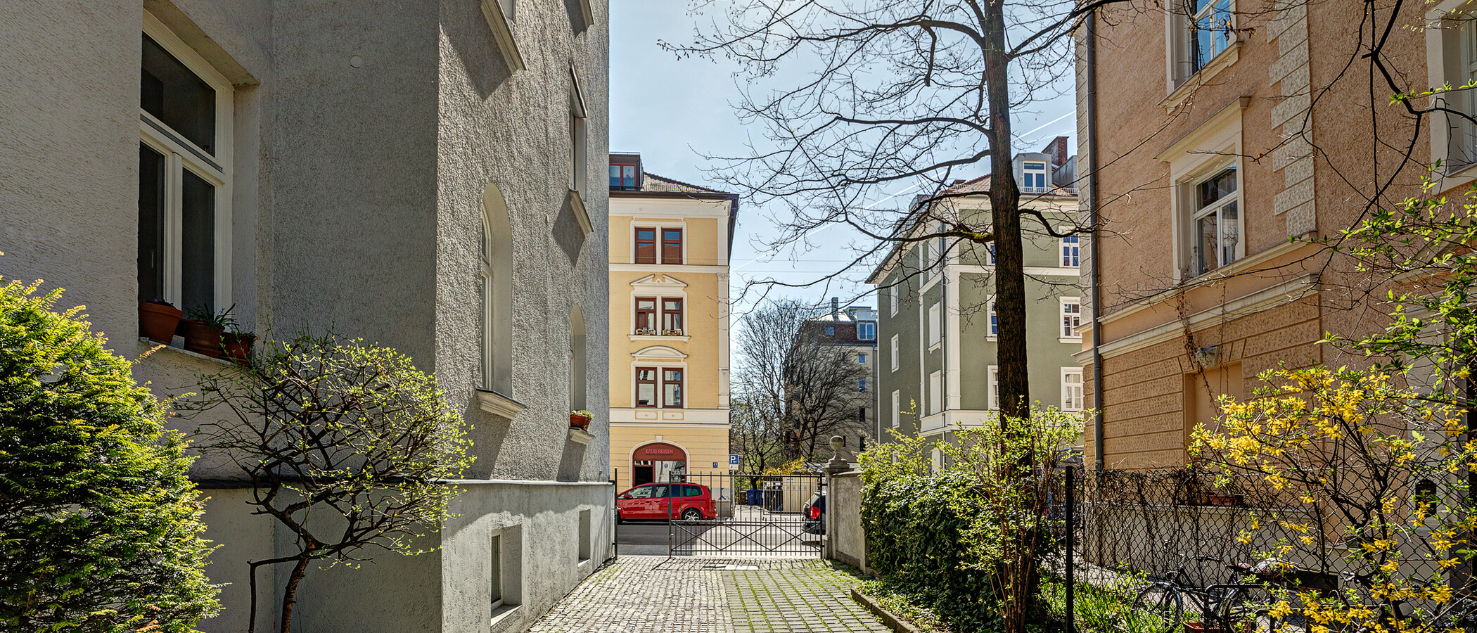 Lapos München Maxvorstadt - Rund um den Josephsplatz 02 Belső udvar 5076
