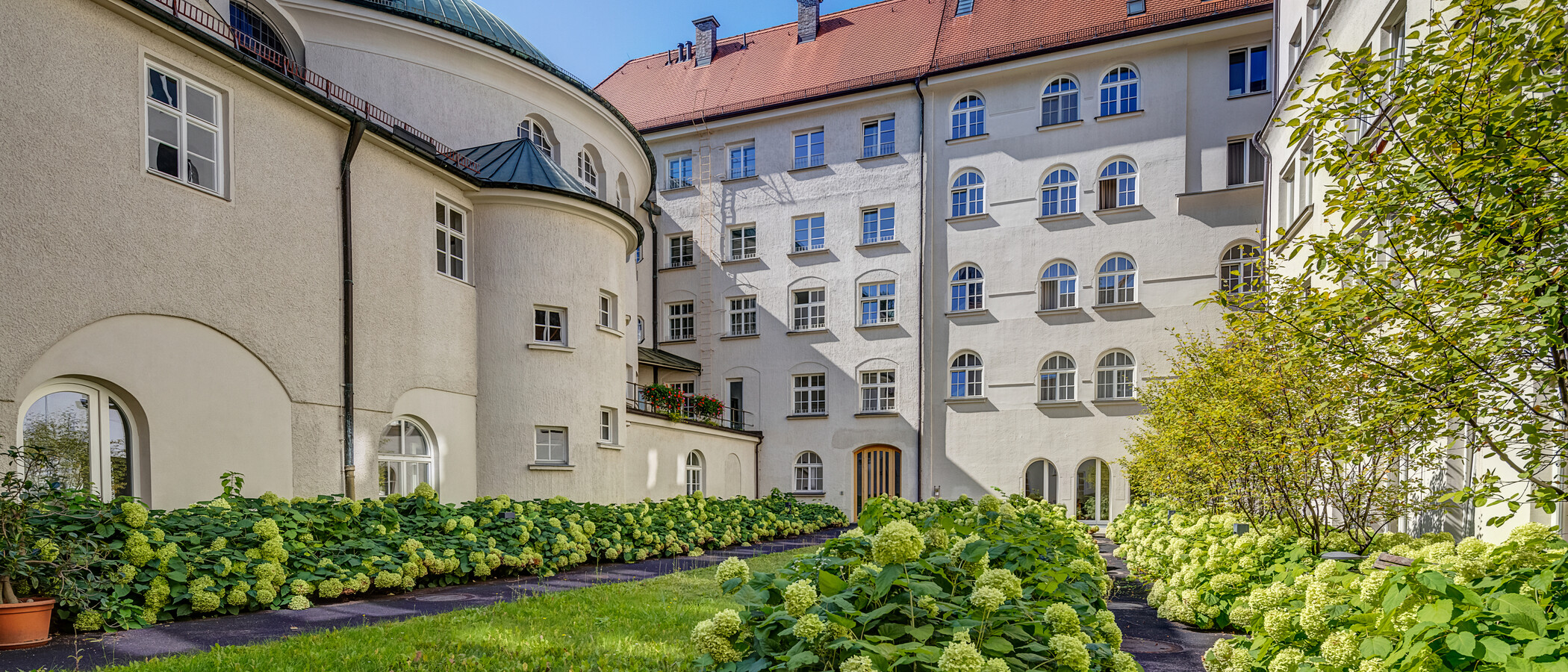 Ploché München Lehel 02 Vnitřní nádvoří 5113