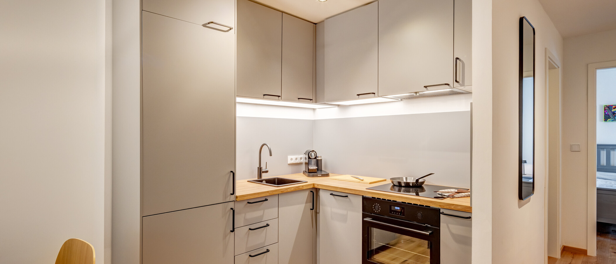 Apartamento com jardim München Solln 01 Cozinha 515