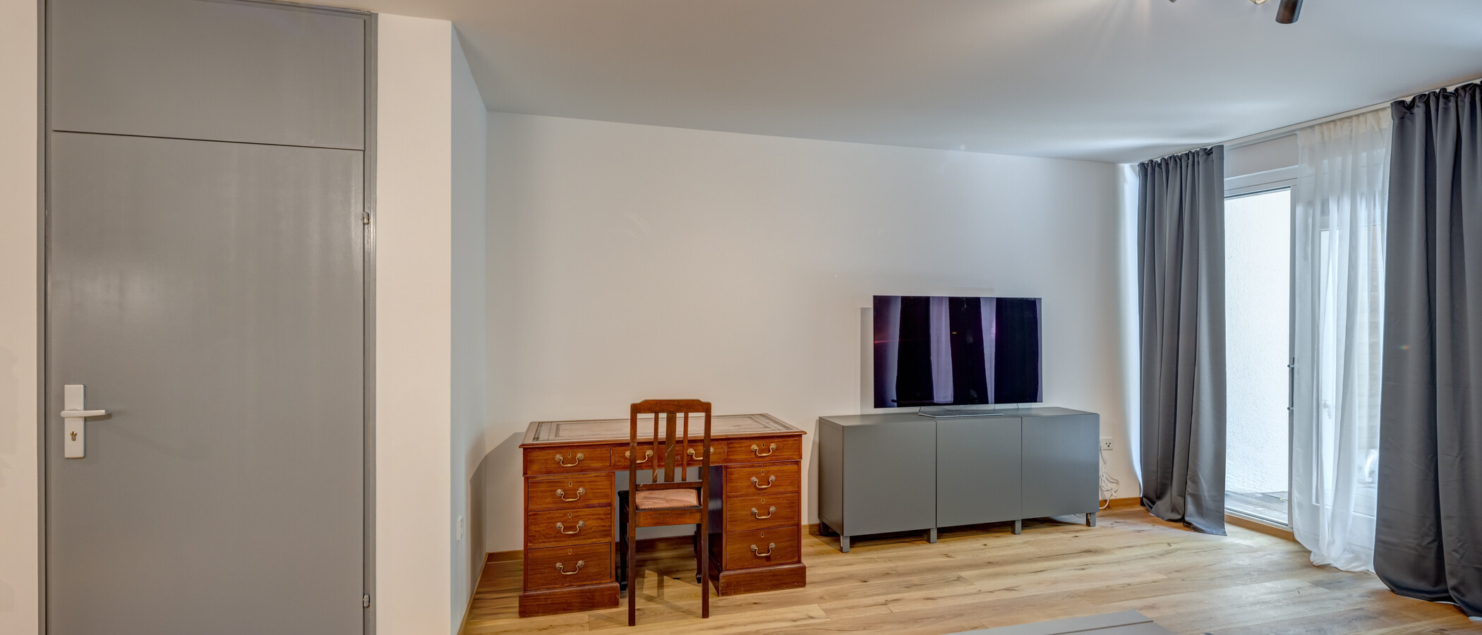 Apartamento com jardim München Solln 03 Área de estar 515