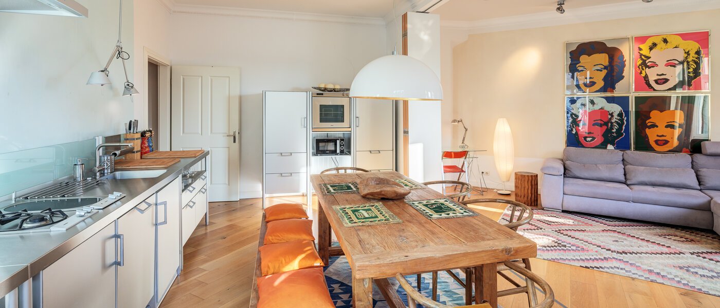 Flad München Neuhausen 03 Køkken 5216