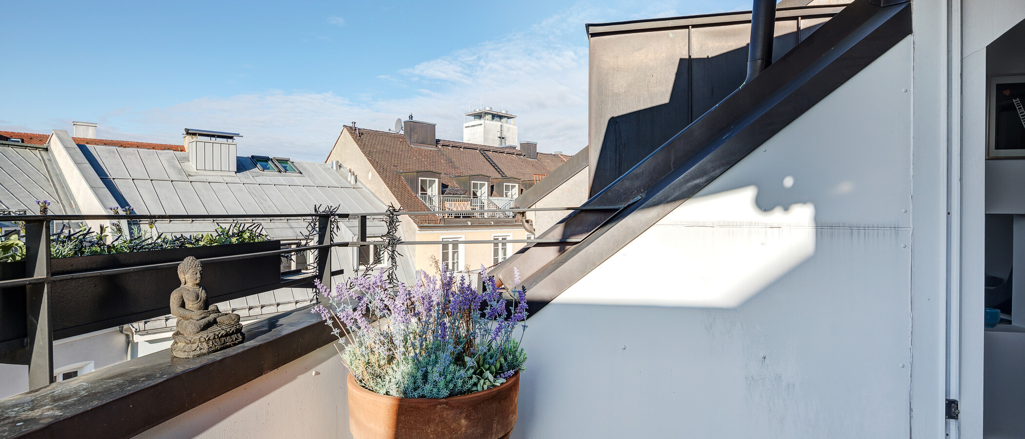 Střešní terasa bytu München Maxvorstadt 03 Terasa 5221