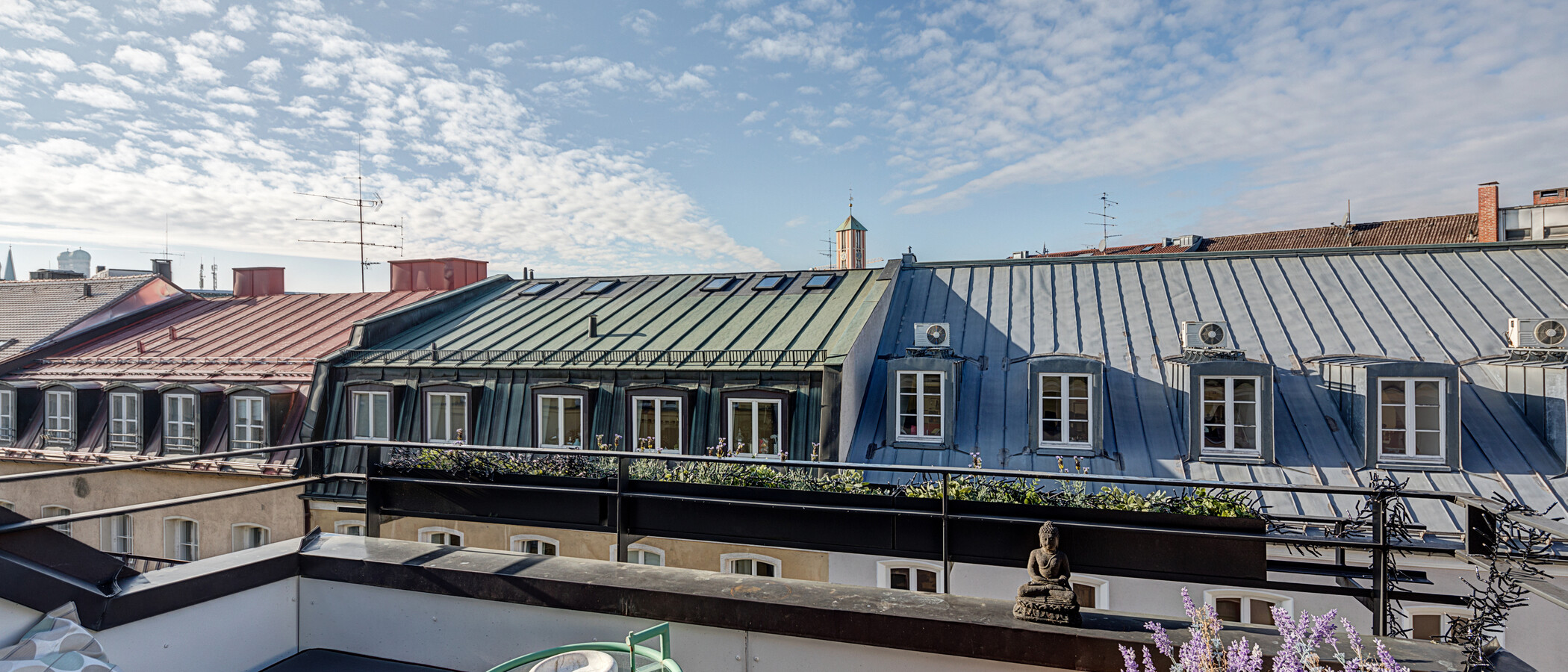 Střešní terasa bytu München Maxvorstadt 01 Zobrazit 5221