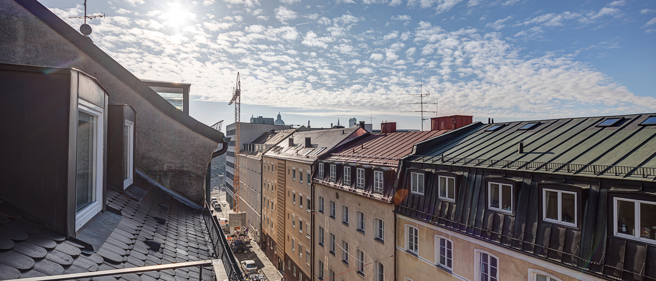 Střešní terasa bytu München Maxvorstadt 03 Zobrazit 5221