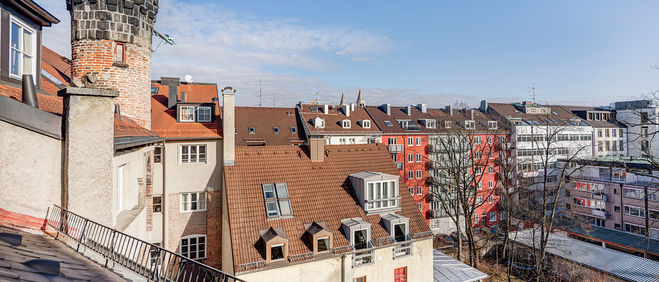 Střešní terasa bytu München Maxvorstadt 04 Zobrazit 5221