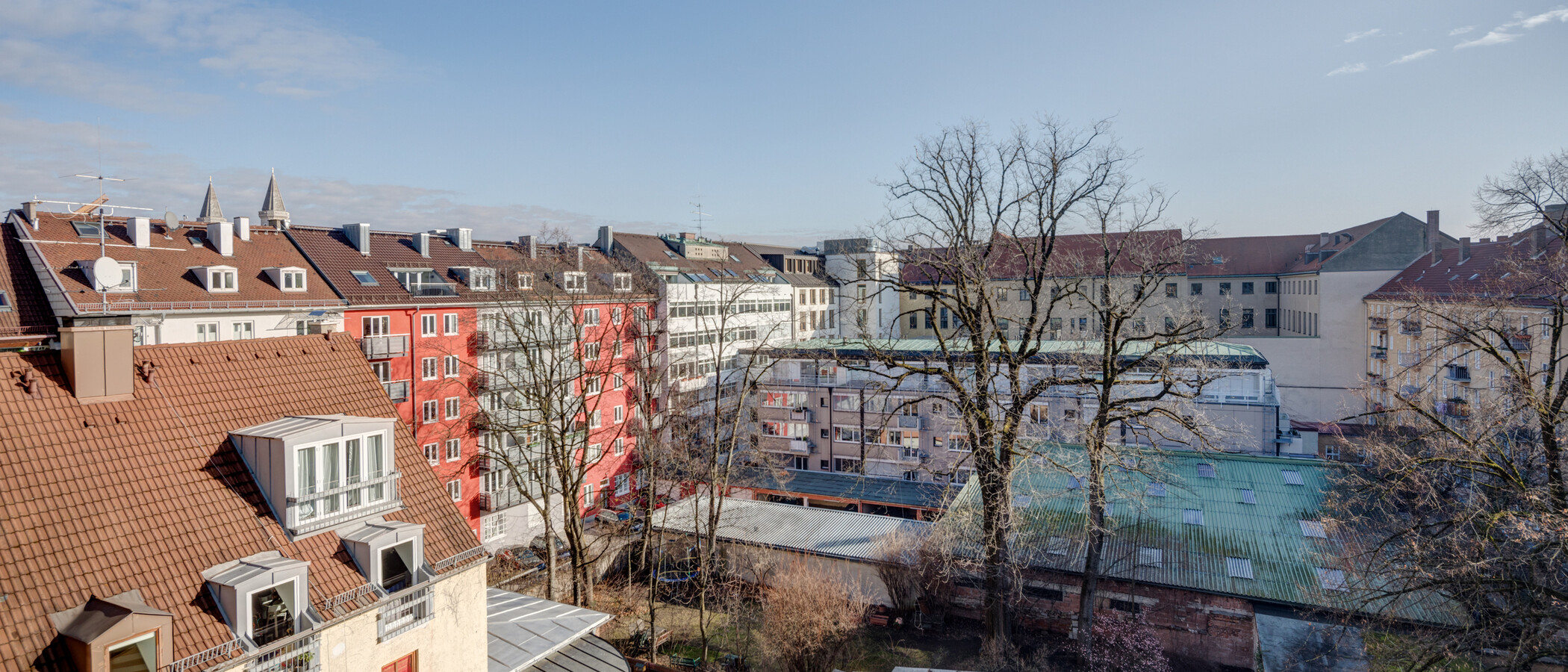 Střešní terasa bytu München Maxvorstadt 05 Zobrazit 5221
